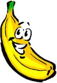 smiling banana
